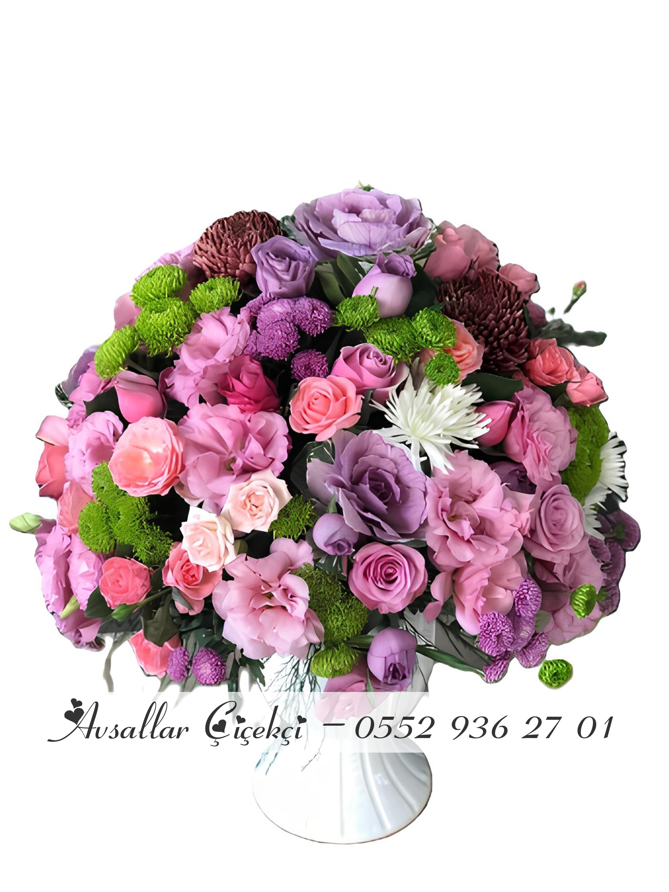 Seramikte Bahar Çiçekleri